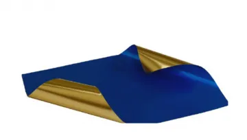 Cobalt Foiled 6x12 paper, 4 Sheets